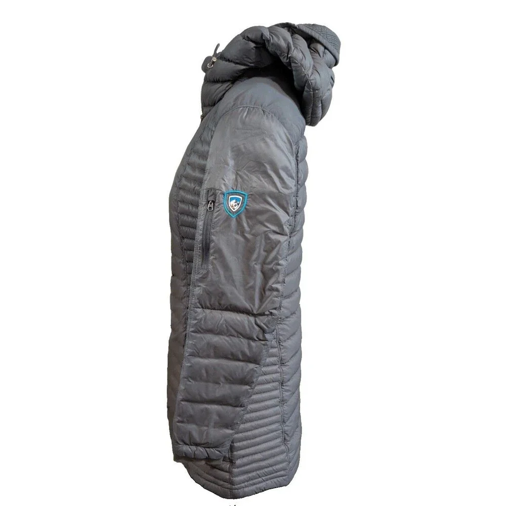 KUHL Women’s Charcoal Down Jacket Size Small